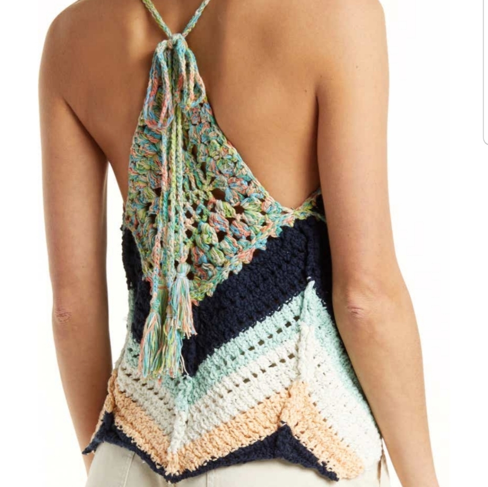 Free People swim up tank sz. M - Picture 2 of 16